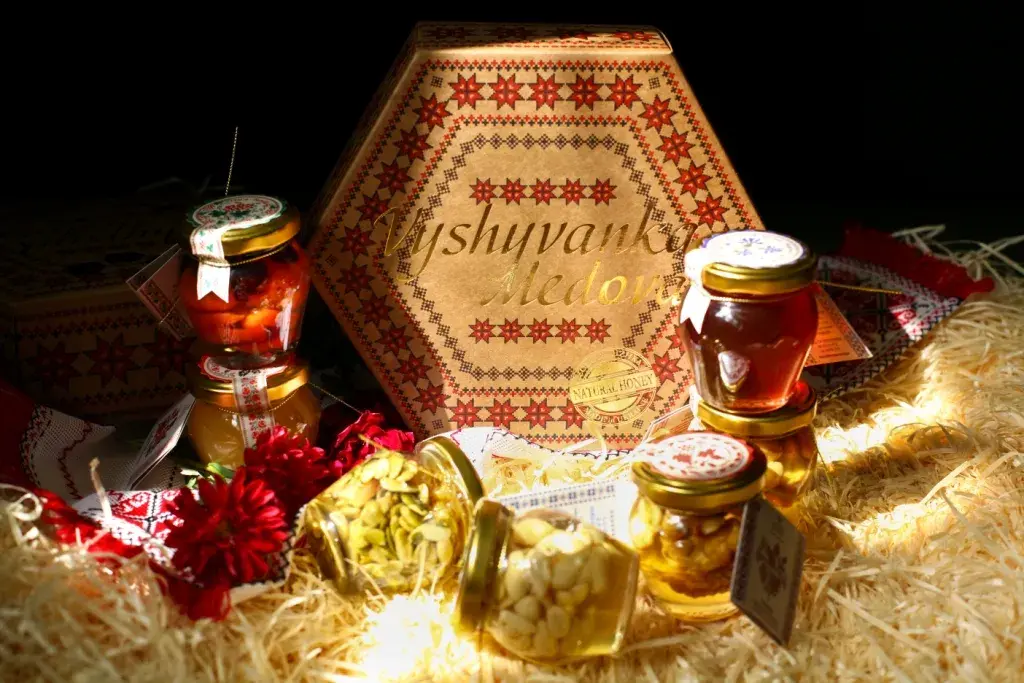 мед подарунковий набір український