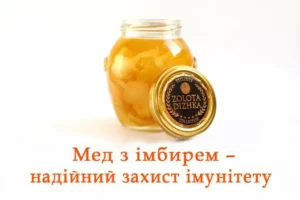 акацієвий мед з імбирем